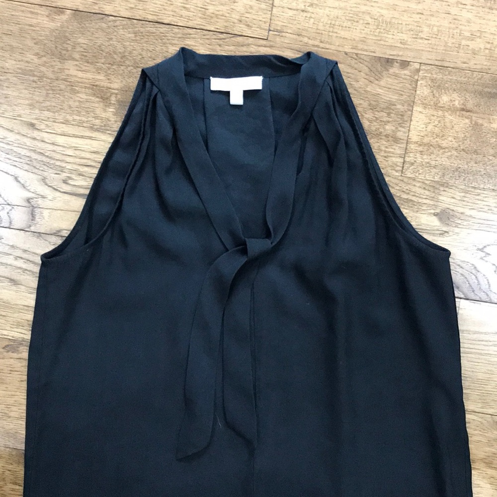 Banana Republic Tie Neck Shift Dress